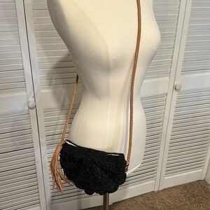 Mar Y Sol Raffia Crossbody